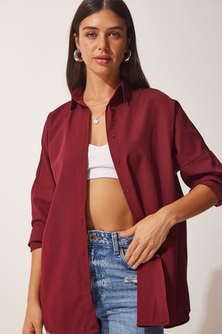 Camisa Bordô