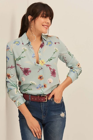 Camisa - Azul-celeste