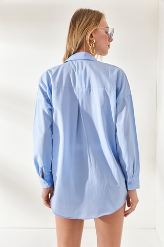 Camisa - Azul-claro