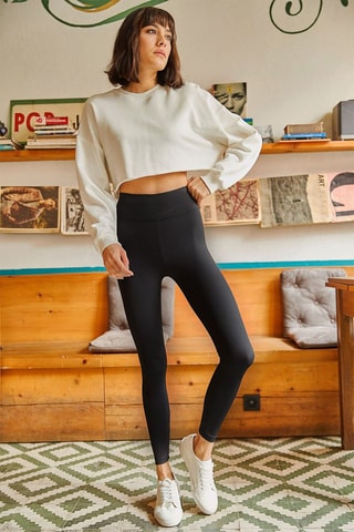 Legging taille haute - Noir