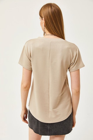T-shirt - Beige