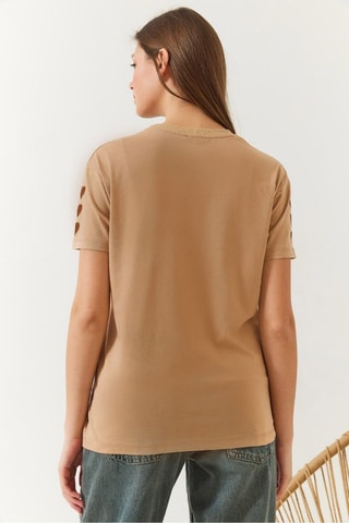 T-shirt - Castanho