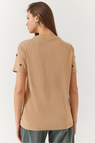 T-shirt - Marron