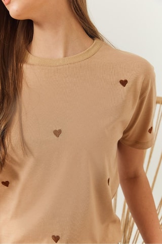 T-shirt - Marron