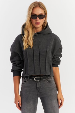 Sweat à capuche - Anthracite