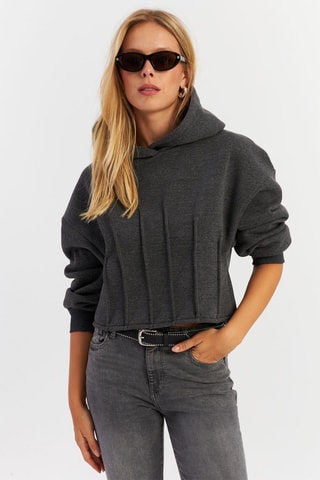 Sweat à capuche - Anthracite