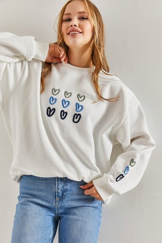 Sweat - Blanc
