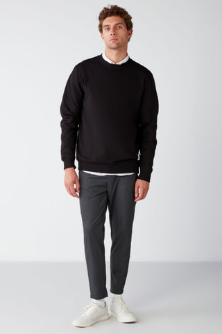 Sweat regular - Preto