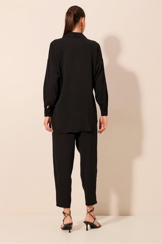 Camisa e calças - Preto