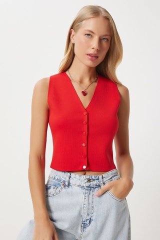 Colete de fato - Vermelho