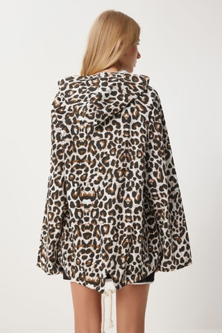 Parka en lin - Blanc