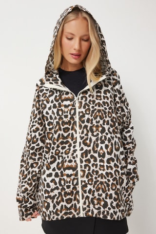 Parka en lin - Blanc