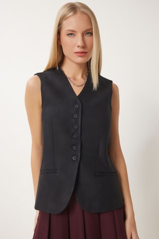 Gilet sans manches - Noir