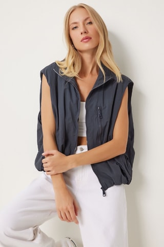 Gilet sans manches - Gris
