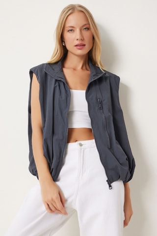Gilet sans manches - Gris