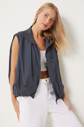 Gilet sans manches - Gris