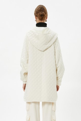 Parka à capuche - Beige