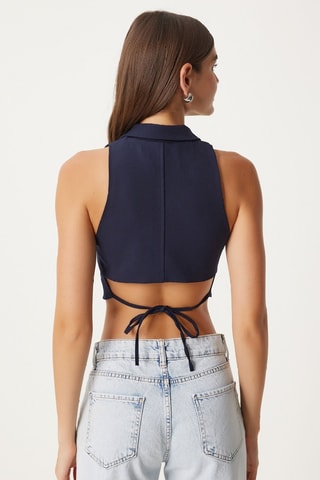 Gilet de costume - Bleu marine