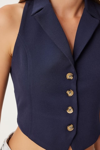 Gilet de costume - Bleu marine