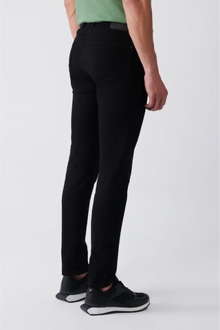 Calças slim - Preto