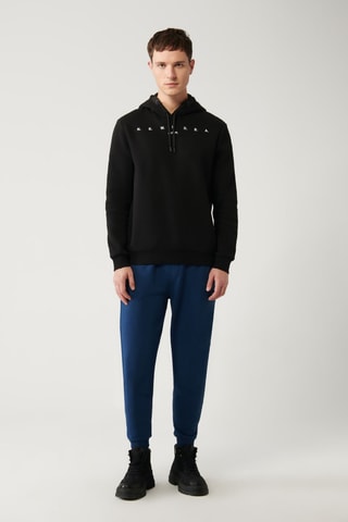 Sweat com capuz - Preto