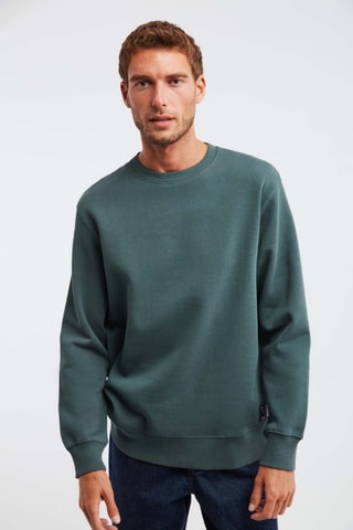 Sweat regular - Verde-escuro