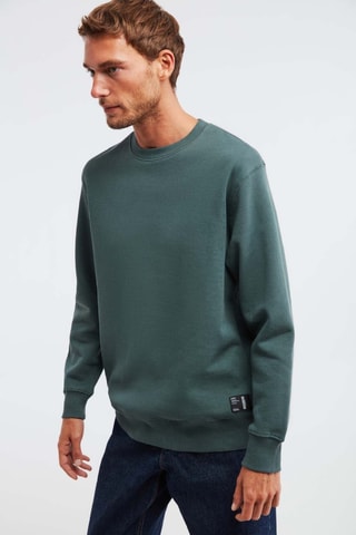 Sweat regular - Verde-escuro
