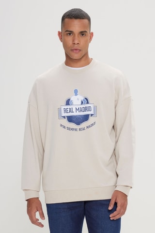 Sweat oversize - Bege