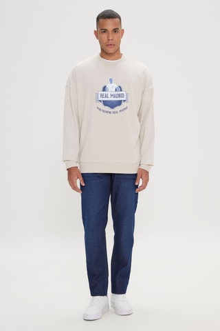 Sweat oversize - Bege