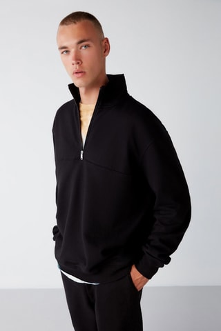 Sweat regular - Preto