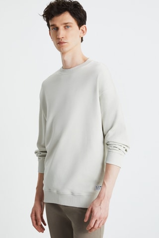Sweat oversize - Blanc cassé