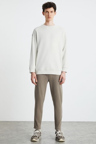 Sweat oversize - Blanc cassé