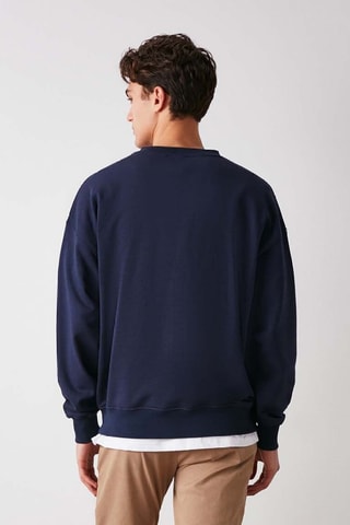 Sweat oversize - Azul-marinho
