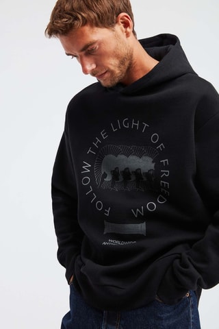 Sweat com capuz - Preto