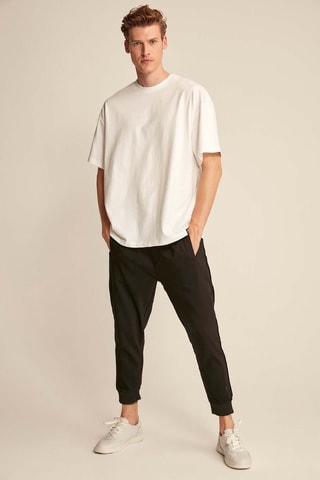 T-shirt oversize - Branco