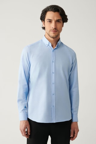 Camisa - Azul-claro