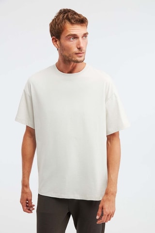 T-shirt oversize - Bege