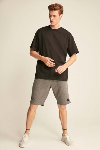 T-shirt oversize - Preto