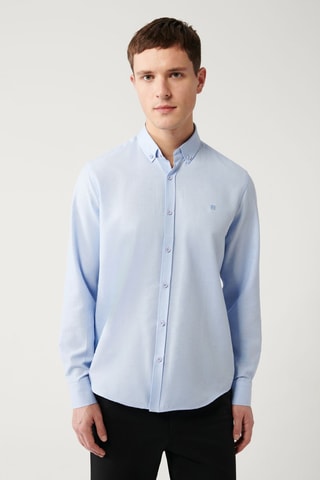 Camisa - Azul-claro