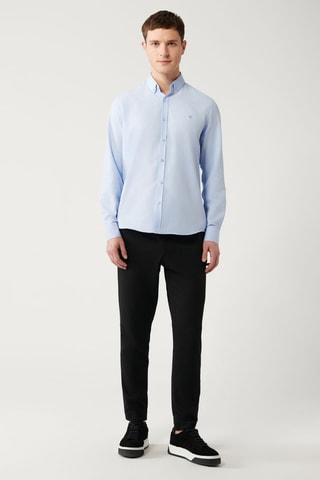 Camisa - Azul-claro