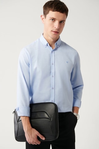 Camisa - Azul-claro