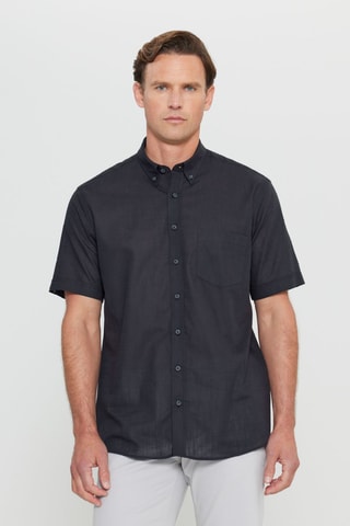 Camisa relaxed - Preto