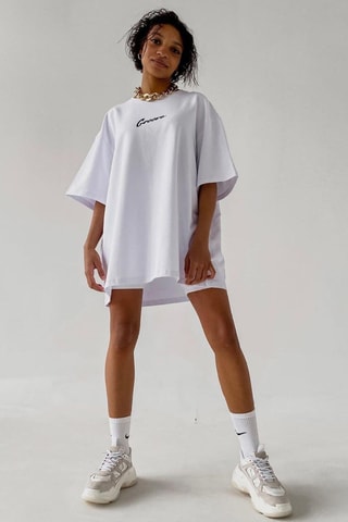 T-shirt oversize - Branco