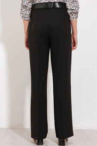 Pantalon taille haute - Noir