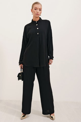 Blouse et pantalon - Noir