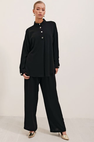 Blouse et pantalon - Noir
