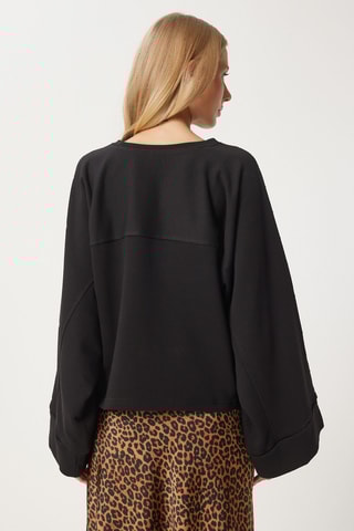 Sweat oversize - Preto