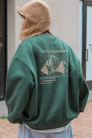 Sweat oversize - Vert