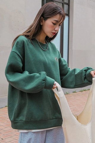 Sweat oversize - Vert