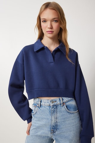 Sweat court - Bleu marine